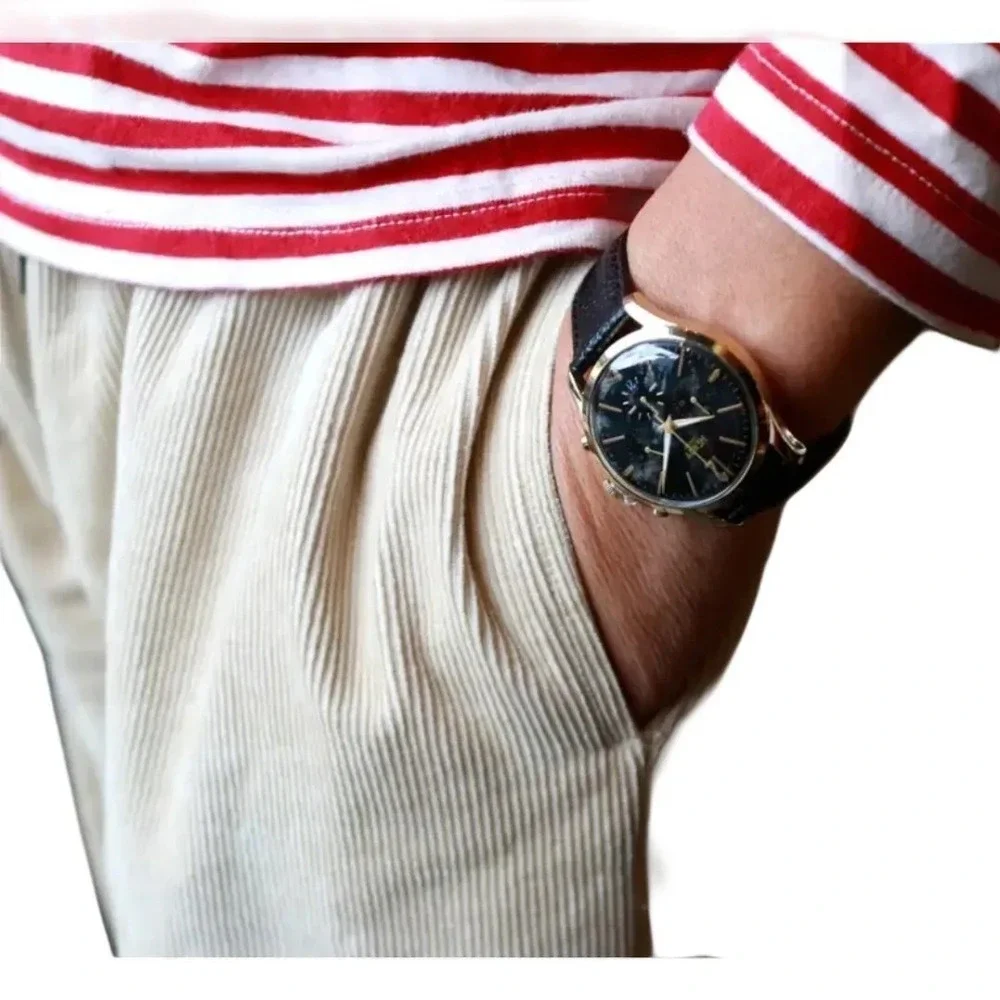 Henry London Chiswick Chronograph Watch Men's HL41-CS-0106 NIB $235